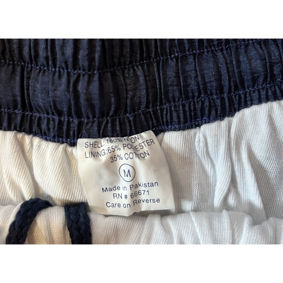 Vintage Windbreaker Tracksuit Coat Jogging Pentathlon 2pc Nautical Women's M - Picture 9 of 9